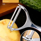 Stainless Steel Vegetable Peeler & Shredder Multi-Function Kitchen Tool