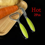 Stainless Steel Vegetable Peeler & Shredder Multi-Function Kitchen Tool