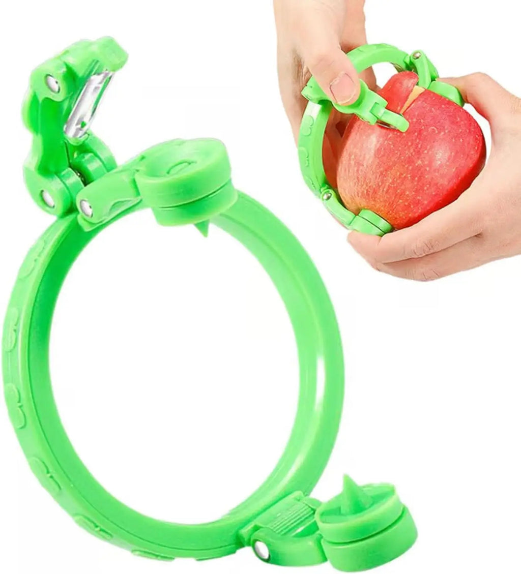 Rotating Fruit Peeler 360° Quick-Peel Tool for Apples & Pears