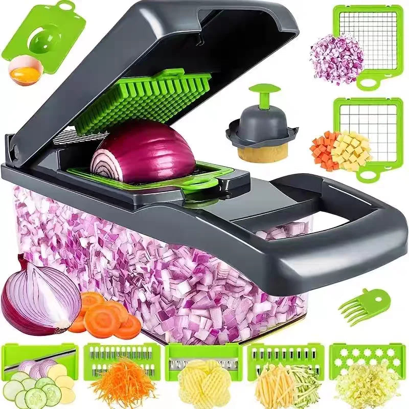 5-in-1 Vegetable Cutter & Food Chopper Multifunctional Kitchen Tool