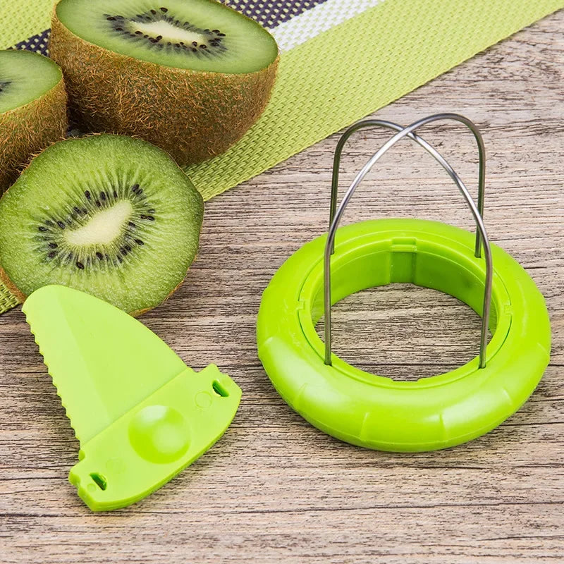 Detachable Kiwi Cutter & Fruit Peeler Efficient Kitchen Prep Tool