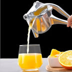 Manual Citrus Juicer Hand Press for Oranges & Lemons with Masher/Ricer