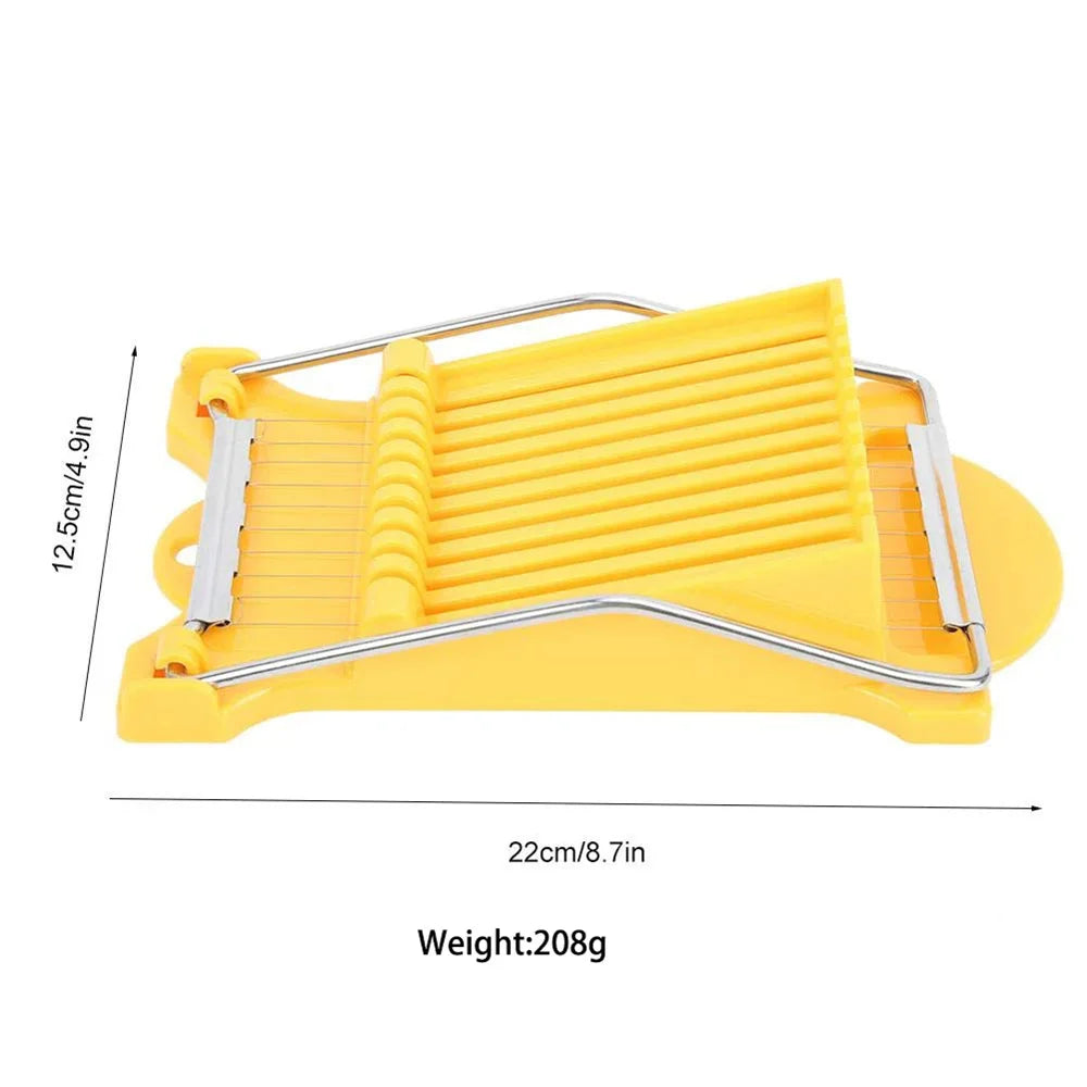 Stainless Steel Luncheon Meat & Egg Cutter Multi-Function Food Slicer