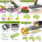 5-in-1 Vegetable Cutter & Food Chopper Multifunctional Kitchen Tool