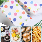 24 Pack Party Favor Bags with Stickers, 4.7" X 3.1" X 8.7" Bulk Goodie Treat Gift Bags for Weddings Baby Showers Birthdays Craft Supplies (Polka Dot)