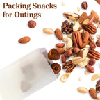 100 Glassine Wax Papper Bags - Glassine Envelopes Wax Paper Sandwich Food French Fry Bags Individual Cookie Sleeves Cake Slices Soap Bars Packaging Treat Bags Desserts Baked Goods Wrappers Bag