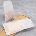 200 Pcs Small Glassine Bags - 2 3/4 X 4 Inch Flat Semi-Transparent Paper Bags for Party Favor Cookies, Candies, Chocolate, Treats