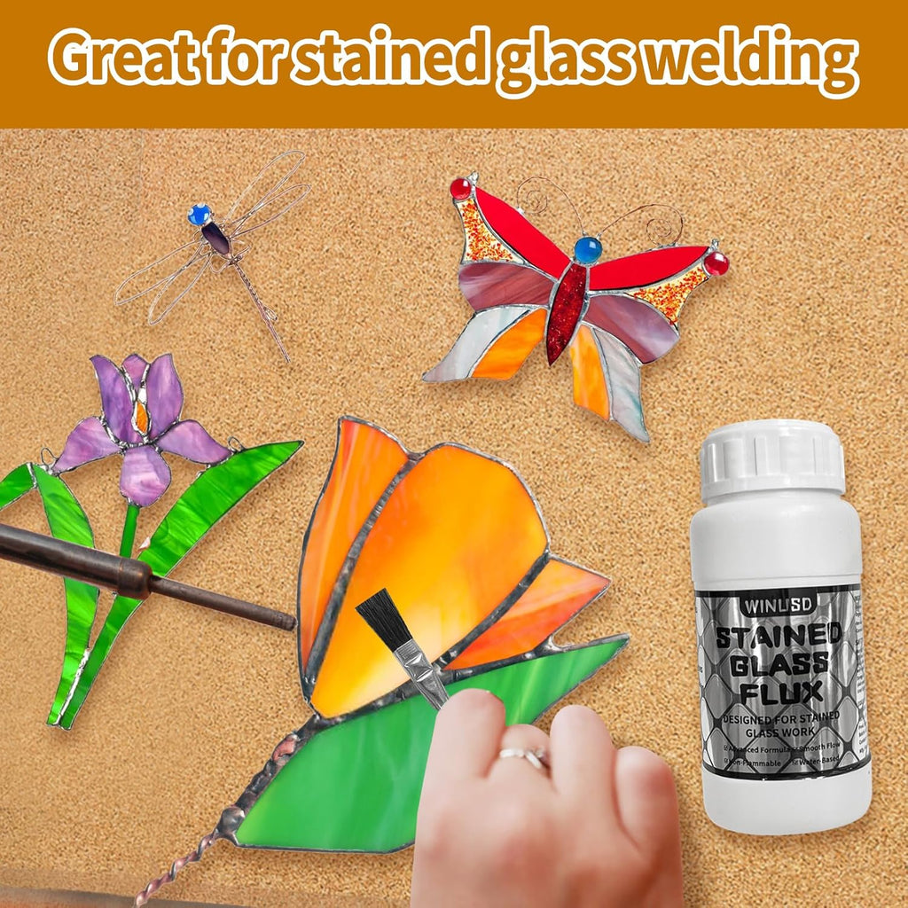 12"*12"Stained Glass Supplies, 1/2" Thick Heat Resistant Stained Glass Work Surface, Stained Glass Cutting Mat, Stained Glass Starter Kit, Stained Glass Tools for Table and Countertop Protection(1Pcs)