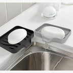 3 Pack Bar Soap Holder, Soap Dish for Shower, Easy to Clean, Soft Silicone Soap Holder, Self Draining Waterfall Soap Holder/Tray/Saver for Bathroom, Kitchen, Bathtub, Keep Soap Dry, Extend Soap Life