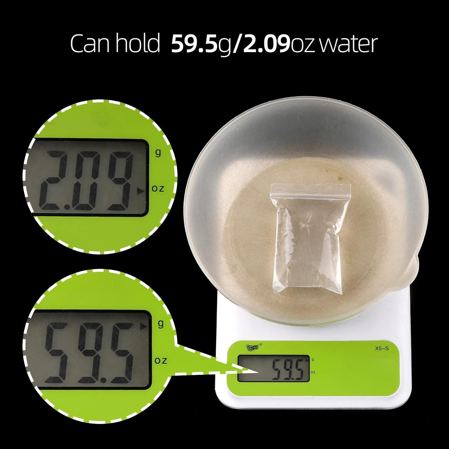 1000 PCS Small Plastic Bags, 2X3 Inch Mini Zip Baggies Resealable Little Poly Bag for Jewelry Pills Diamond