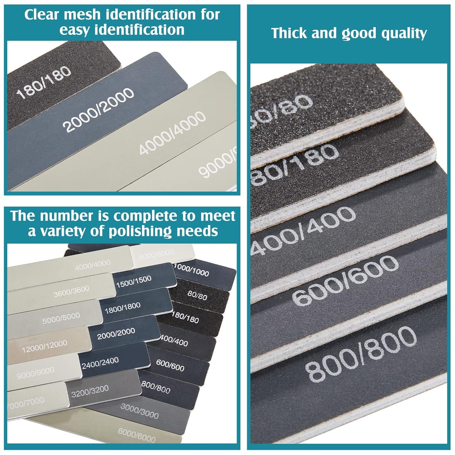 120 Pcs Sanding Sticks Include 30 Sanding Twigs 40 Polishing Sticks and 50 Matchsticks, Tools for Tight Spaces Modeling Tools for Plastic Models Wood Hobby Craft Art