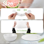 100 Bowl Covers Bread Proofing - Extra Large Plastic Wrap for Food Sourdough Bread Baking Rising Elastic Reusable Plate Covers Outdoor Food Fresh Keeping Bags Shower Cap Hair Deep Conditioning