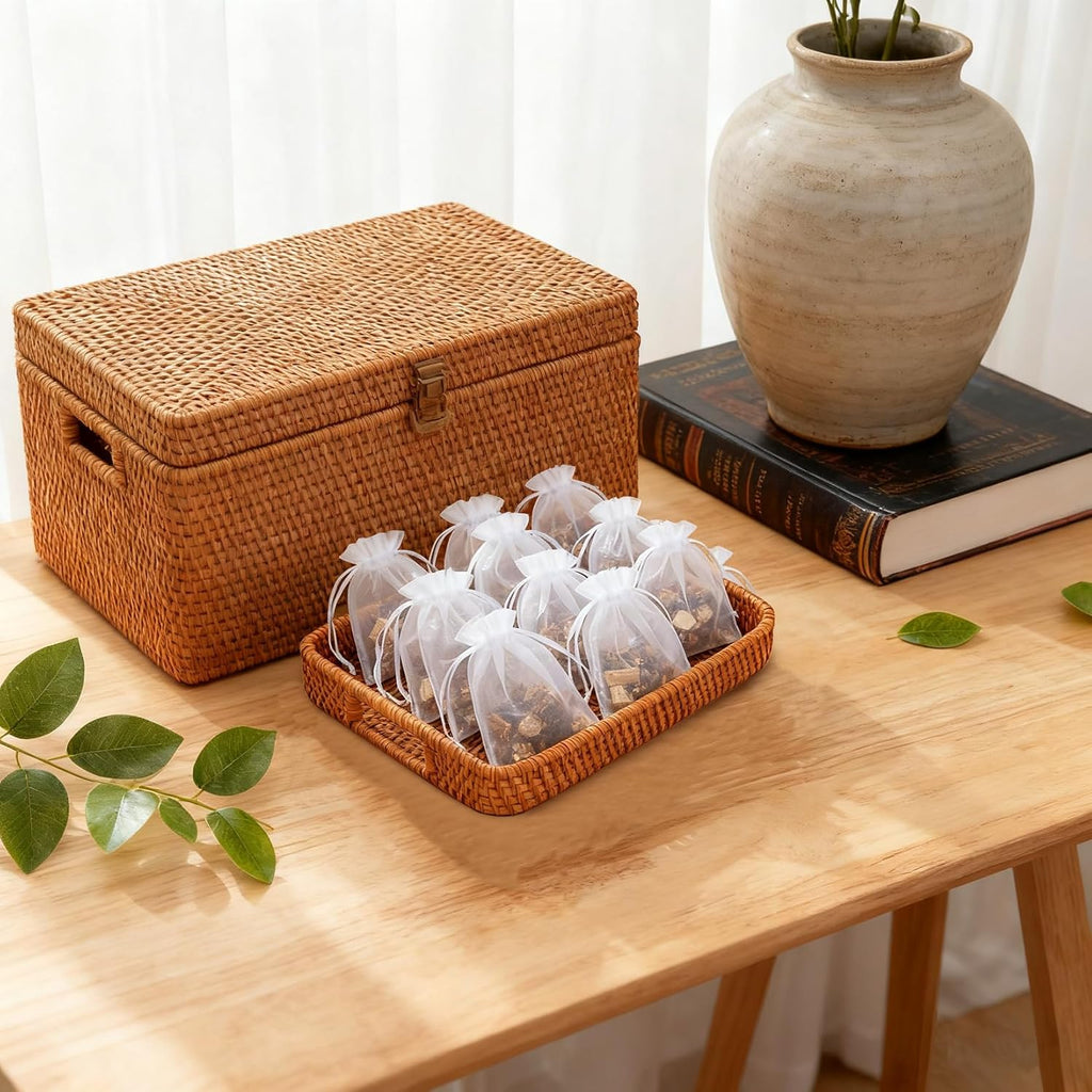 100 White Organza Bags 3''X4'' - Small Organza Sachet Jewelry Gift Favor Bags Drawstring Mesh Bags Valentines Wedding Eid Mubarak Halloween Eve Christmas New Year Party Candy Fruit Wrap Bulk