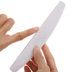 25 Pcs Nail Files 100/150 Grit Double Sided Washable Emery Board for Acrylic Nails Gel Natural Nails