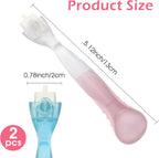 2PCS Replacement Handle Compatible with Gillette Venus Razor (Only Handle) - Blue