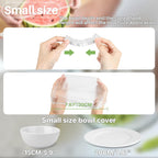 200 Bowl Covers Bread Proofing - Multiple Sizes Plastic Wrap Food Sourdough Bread Baking Bread Rising Elastic Reusable Plate Covers Outdoor Food Fresh Keeping Bags Hair Deep Conditioning Cap