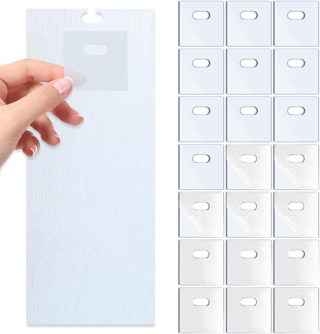 1.18×1.18In Vertical Blind Repair Piece 90P, White