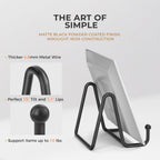 3 Pack 3 Inch Plate Stands for Display - Small Easel Holder Stand for Picture, Decorative Plate, Platter, Book, Photo