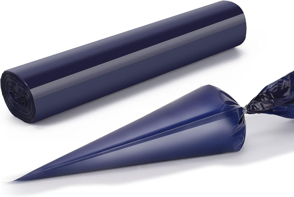 21 Inch 50 Pcs Large Disposable Piping Bags- Anti-Burst Pastry & Icing Bags for Frosting Cakes Cookies Decoration - Extra Strong Piping Bags Disposable