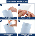 1.18×1.18In Vertical Blind Repair Piece 90P, White