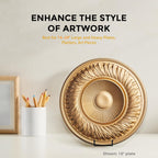 3 Pack 12 Inch Plate Stands for Display - Large, Metal Picture Frame Holder Stand + Easels for Decorative Platter, Book, Plaque, Photo, Table Top Art