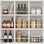 2PCS Small Tension Curtain Rod 8 to 12.5Inch,White Thin Short Curtain Rods No Drilling,Slim Spring Curtain Rods for Cupboard,Closet,Door,Bookshelf